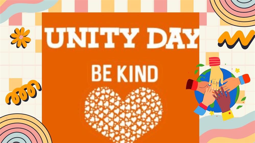  A picture of the Unity Day logo